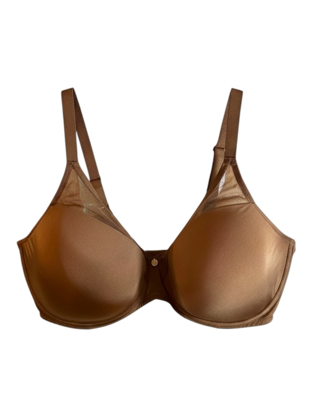 Understance Mesh Contour Flexwire Plunge Bra In Teddy Bear Size 44DDD NEW NWT